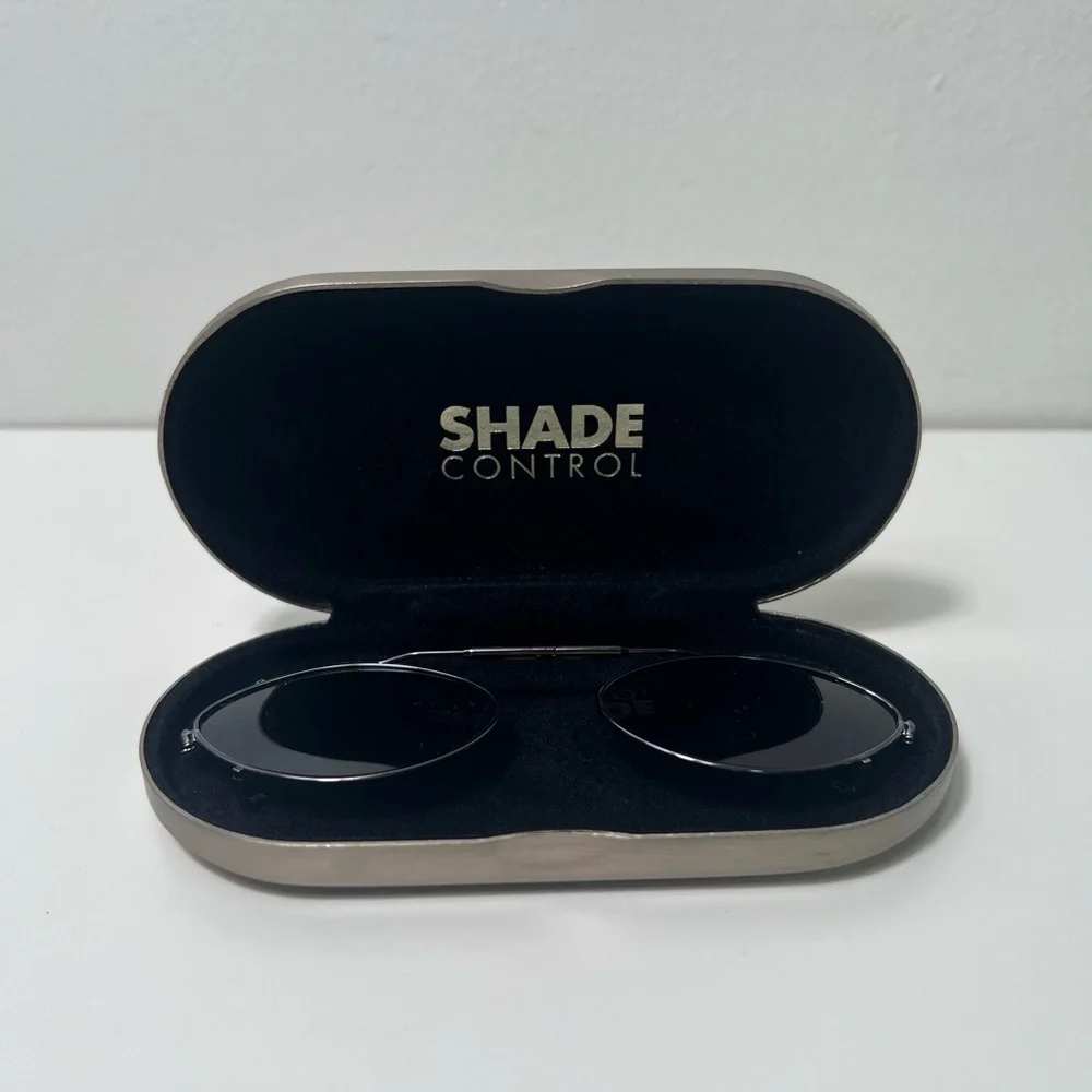Shade Control Almond Shade Control Polarized Clip-On Lens Cover Sunglasses